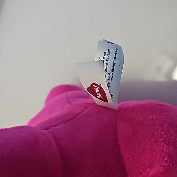 Barney 7" Plush - Picture 3 of 3